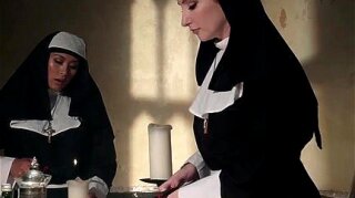 Indulge in the sinful secrets of these electrifying naughty nuns. Witness their seductive skills as they explore their desires in revealing uniforms. A steamy tale of lust and pleasure awaits, filled with big pleasures and tantalizing toys!